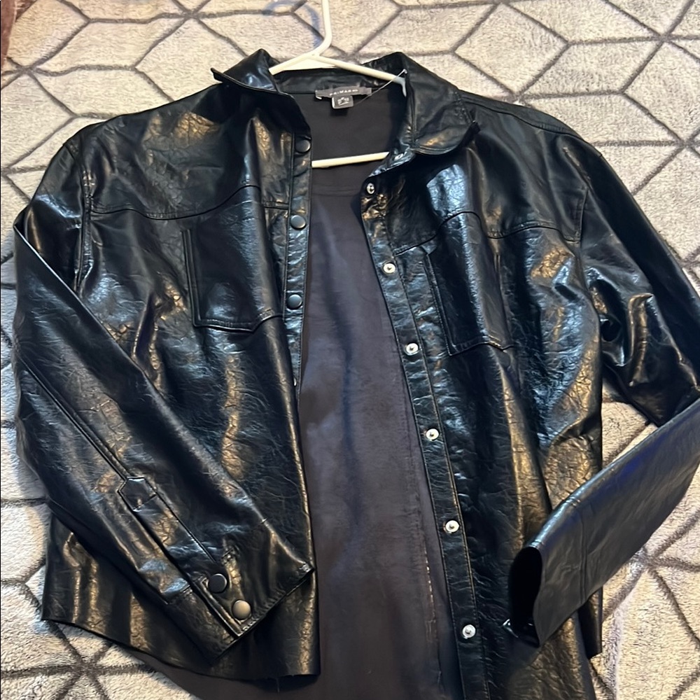 Black Leather Top